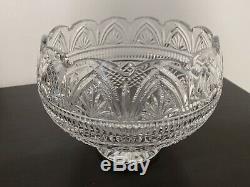 Waterford wedding punch bowl crystal