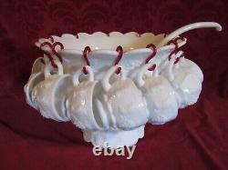 Westmoreland Glass Punch Bowl Paneled Grape PG-85