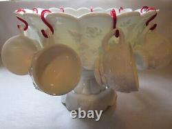 Westmoreland Glass Punch Bowl Paneled Grape PG-85