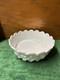 Westmoreland Milk glass punch bowl stand Paneled Grape