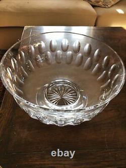 William Yeoward Large Cut Glass bowl for fruit or punch
